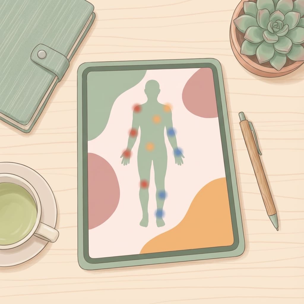 Body mapping illustration